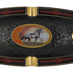 THE GENTLEMEN CLUB COLLECTION Galloping Horse (Azabache) Ashtray