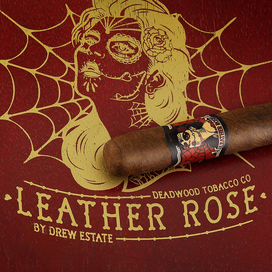 DEADWOOD by Drew Estate - Leather Rose Petite Corona
