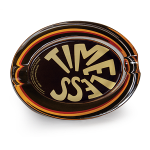 Ferio Tego Nat Sherman Timeless Supreme Oval Glass Ashtray