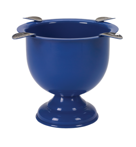 Stinky Cigar Tall Ashtray Blue