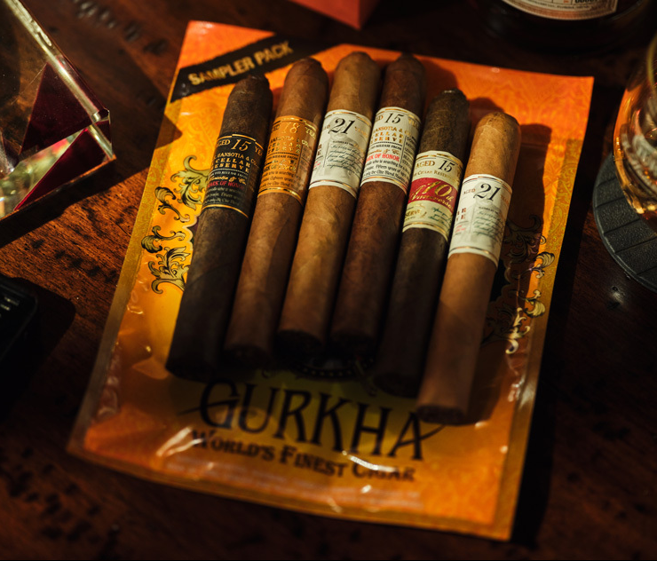 Gurkha ORANGE Cellar Reserve Sampler 6 Pack